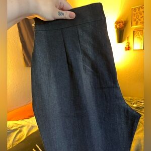 Open to offers! Blue denim twill vixen pants